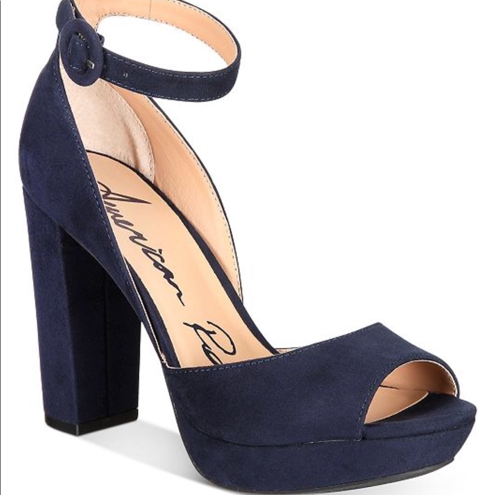 6.5 American Rag Microsuede Heels